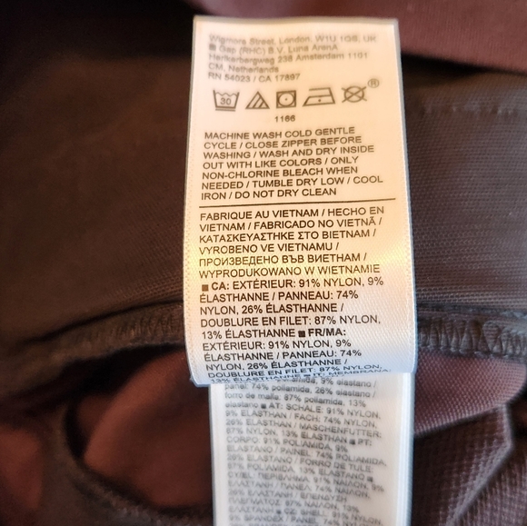 Athleta Headland Hybrid Trek Jogger Black Size 6 - Picture 6 of 7